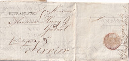 DDY 108 - Incoming Mail - Lettre Précurseur 1790 DE FRANCFORT Vers VERVIERS - Manuscrit Franco Collogne - Autres & Non Classés