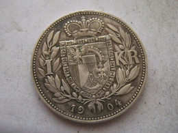 Liechtenstein-1904-1 Kr - Liechtenstein