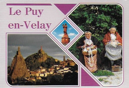 Le Puy En Velay - Vue Générale - Notre Dame De France - Dentellières - Le Puy En Velay