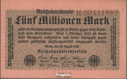 Deutsches Reich Rosenbg: 104a, Reichsdruckerei Gebraucht (III) 1923 5 Millionen Mark - 5 Millionen Mark