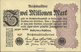 Deutsches Reich Rosenbg: 103d, Wasserzeichen Gitter Mit 8 Gebraucht (III) 1923 2 Millionen Mark - 2 Millionen Mark