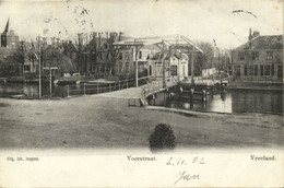 Nederland, VREELAND, Voorstraat Met Ophaalbrug (1902) Ansichtkaart - Vreeland