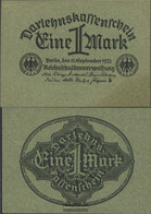 German Empire Rosenbg: 73a, Green Paper Used (III) 1922 1 Mark - 1 Mark