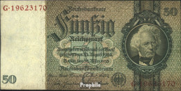 Deutsches Reich Rosenbg: 175b, Udr.-Bst.: C, Serien: F-K, KN 8-stellig Gebraucht (III) 1933 50 Reichsmark - 50 Reichsmark