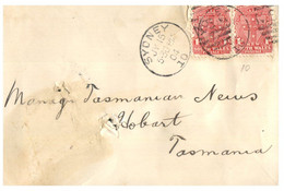 (W 21 A) Australia Very Old - 1904 - New South Wales Cover Posted To Tasmania - Altri & Non Classificati