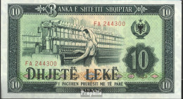 Albanien Pick-Nr: 43a Bankfrisch 1976 10 Leke - Albanië