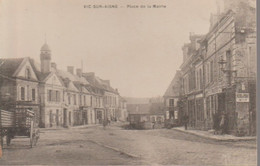 VIC SUR AISNE - PLACE DE LA MAIRIE - Vic Sur Aisne