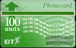 United Kingdom 820 100 Units, Green Magnetstreifen Used 1992 Phonecard - Other & Unclassified