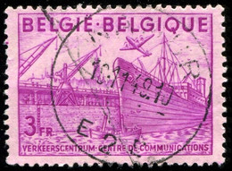 COB  770-V  3 (o)  Ligne Horizonrtale Dans La Marge De Droite à La 4e Dent - 1931-1960