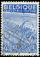 COB  771-V  2 (o) Ligne Verticale Dans La Marge Supérieure Au-dessus Du U De Belgique - 1931-1960