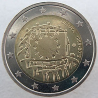 LI20015.1 - LITUANIE - 2 Euros Commémo. 30 Ans Du Drapeau Européen - 2015 - Lithuania