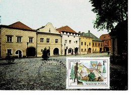 CARTE MAXIMUM HONGRIE 1976 KOSZEG 650 EVES - Tarjetas – Máximo