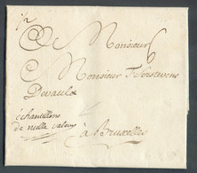 LAC De DOLHAIN Le 11 Mars 1780 + Manuscrit '½' Et 'échantillons De Nulle Valeur' Vers Bruxelles Port '6'. - 16441 - 1714-1794 (Paises Bajos Austriacos)