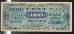 Billet 100 Francs Verso France 1945 Série 4 - 1945 Verso Francés