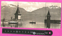 SUISSE VD Carte Postale Panoramique Grand Format 21x9 Cm. Du Port De MORGES - Morges