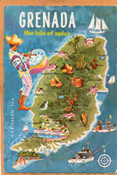 Grenada Grenadines Old Postcard Mailed - Grenada