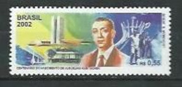 Brazil 2002 The 100th Ann. Of The Birth Of Juscelino Kubitschek. 21st President Of Brazil.Physician, Politician. MNH - Unused Stamps