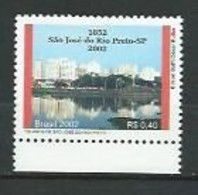 Brazil 2002 The 150th Anniversary Of Sao Jose Do Rio Preto. MNH - Ungebraucht