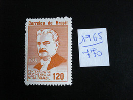 Brésil 1965 - Docteur Vital Brazil - Y.T. 770 - Neuf (**) Mint (MNH) Postfrisch (**) - Altri & Non Classificati