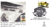Indy 500 100th Anniversary First Day Cover, W/ B&w Pictorial Cancel, From Toad Hall Covers!  #1 - 2011-...