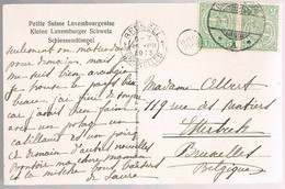 Luxembourg, 1913, For Bruxelles - Andere & Zonder Classificatie