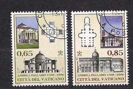 Vatican Vatikaanstad 2008 Yvertn° 1476-1477 (°) Oblitéré Used Cote 4,50 Euro - Usados