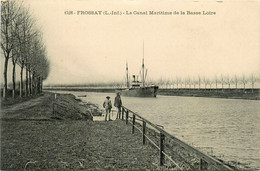 Frossay * Le Canal Maritime De La Basse Loire * Bateau Commerce - Frossay