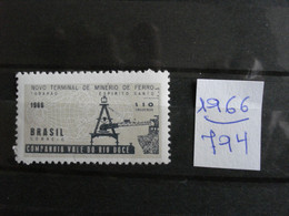 Brésil 1966 - Industrialisation De La Vallée Du Rio Doce  - Y.T. 794 - Neuf (**) Mint (MNH) Postfrisch (**) - Autres & Non Classés