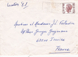 B01-213 Enveloppe Cob 1962 Flamme Prévention Suicide  €1 - Sonstige & Ohne Zuordnung