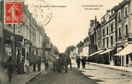 La Roche Sur Yon * La Rue Des Sables * Commerces Magasins - La Roche Sur Yon