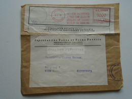 AD047.18  Finland Suomi  -EMA Meter Stamp  FREISTEMPEL  1949   Helsinki -Austrian Brief Zensur - Andere & Zonder Classificatie