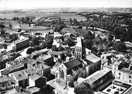 85-SAINT-HILAIRE-DES-LOGES- QUARTIER DE L'EGLISE VUE DU CIEL - Saint Hilaire Des Loges