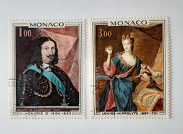 N° 797 Et 798       Honoré II Et Louise Hippolyte - Used Stamps