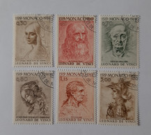N° 799 à 804        Léonard De Vinci - Used Stamps