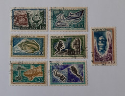N° 591 à 597       Exposition  -  L' Homme Sous La Mer - Used Stamps