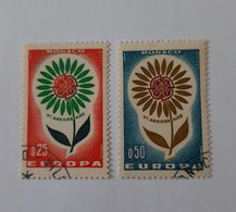 N° 652 Et 653       Europa 1964 - Gebraucht