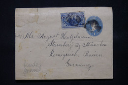 ETATS UNIS - Entier Postal + Complément ( Christophe Colomb ) En 1893 Pour L 'Allemagne - L 78498 - ...-1900