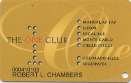 Carte Casino : The One 1 Club : 7 Casinos - Carte Di Casinò