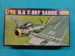 Maquette Pastique 1/72 Heller Ref 277 N.A F -86 F SABRE - Sonstige & Ohne Zuordnung