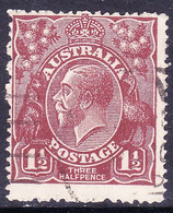 AUSTRALIA 1919 KGV 1½d Red-Brown SG52 FU - Oblitérés