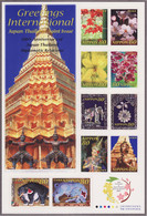 (ja174) Japan 2007 Greetings Thailand MNH - Unused Stamps