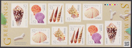 (ja553) Japan 2015 Greetings Summer Shell 52y MNH - Unused Stamps