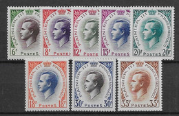 Monaco N° 421/426A- Neuf ** Sans Charnière - TB - Ongebruikt