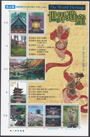 (ja368) Japan 2001 World Heritage No.4 Kyoto MNH - Ongebruikt