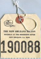 Étiquette De Bagages - The New Orleans Hilton - Baggage Labels & Tags
