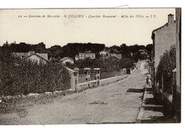 ST JULLIEN - Quartier Beaumont- Allée Des Villas - CPA ( B Du Rhone- France) - Saint Barnabé, Saint Julien, Montolivet