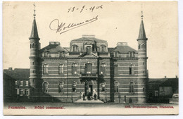 CPA - Carte Postale - Belgique - Frameries - Hôtel Communal - 1904  (DG14919) - Frameries