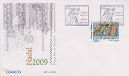 Enveloppe  FDC  1er  Jour   ANDORRE  ANDORRA    Noël    2009 - Altri & Non Classificati