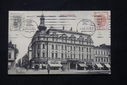 ROUMANIE - Affranchissement Recto Et Verso De Bucarest Sur Carte Postale En 1906 Pour La France - L 78907 - Briefe U. Dokumente