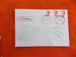 Omslag Belgie 1988 Duidelijke Stempel Van Leisele - Avis Changement Adresse